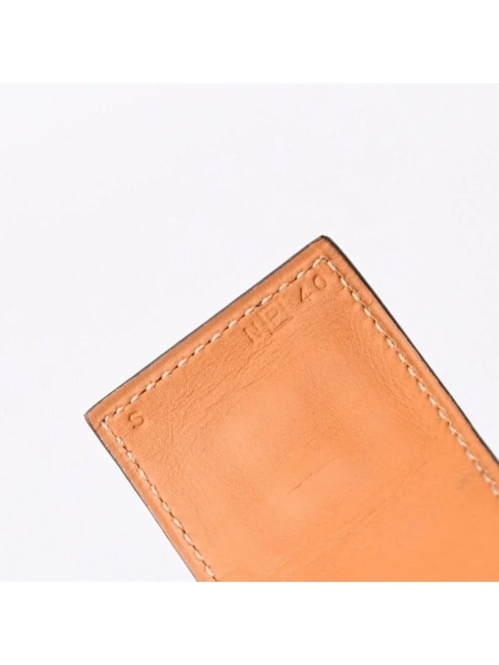 Hermes Collier de Chien Bracelet S Leather Purple Silver